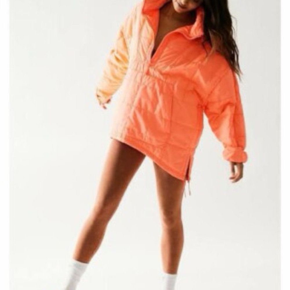 FP Movement by Free People Neon Orange Puffer Jacket